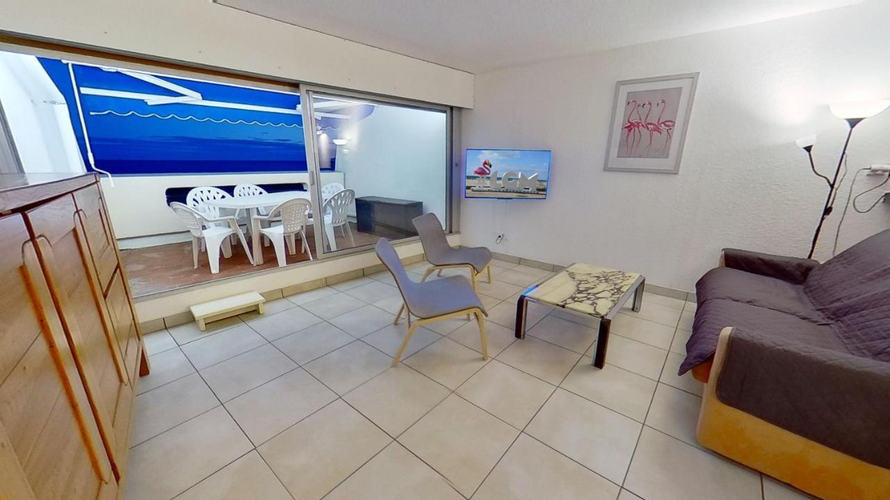 Cnn Ulysse 1 - Appartement Vue Mer Avec Garage La Grande-Motte Eksteriør billede
